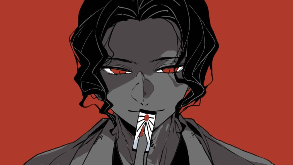 Kibutsuji muzan fanart hình ảnh sáng tạo độc đáo