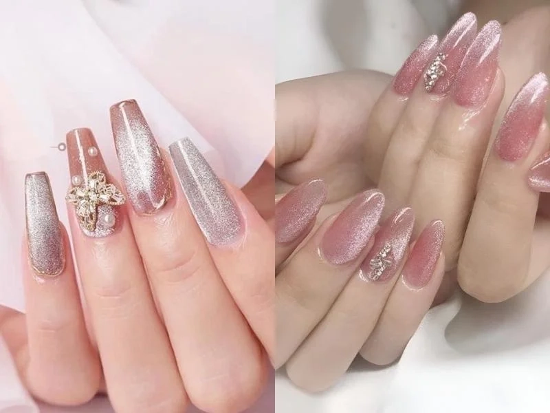 Nail mắt mèo giúp nàng có bộ móng độc đáo và cuốn hút