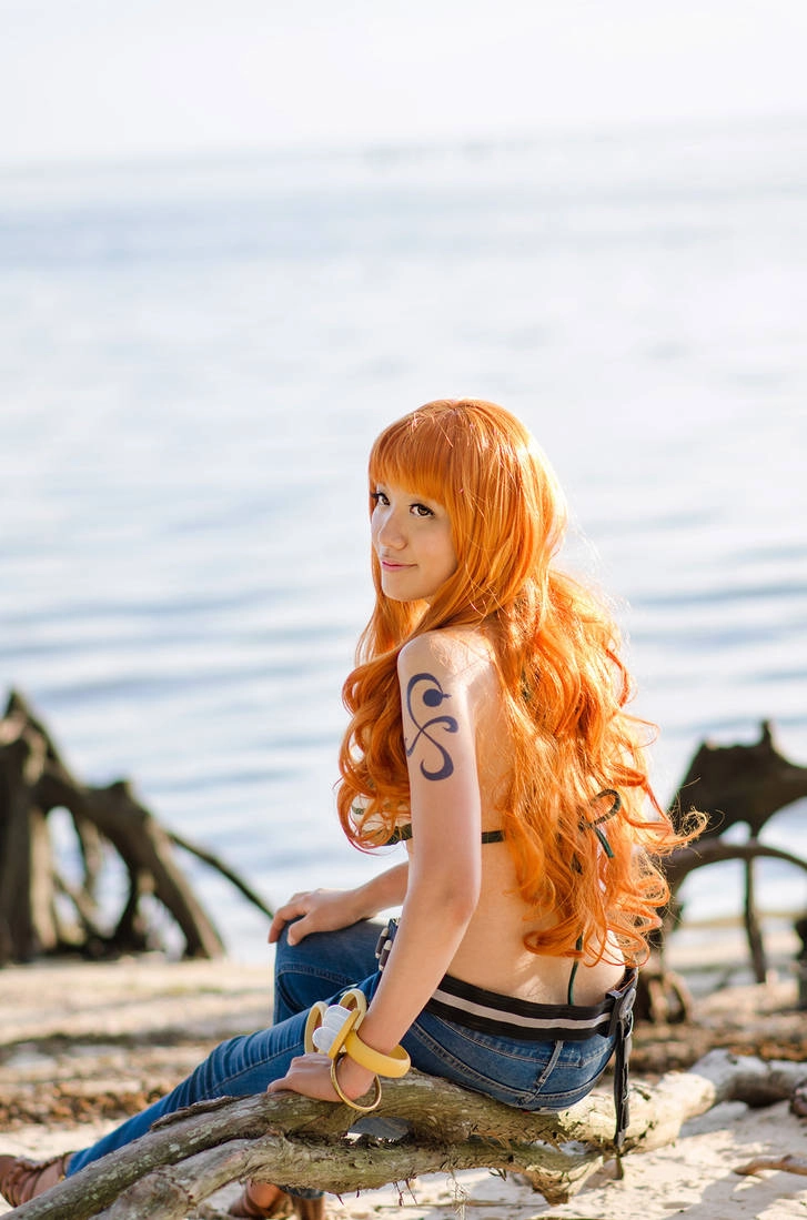 Nami Wano cosplay tạo hình đặc biệt trong trang phục truyền thống