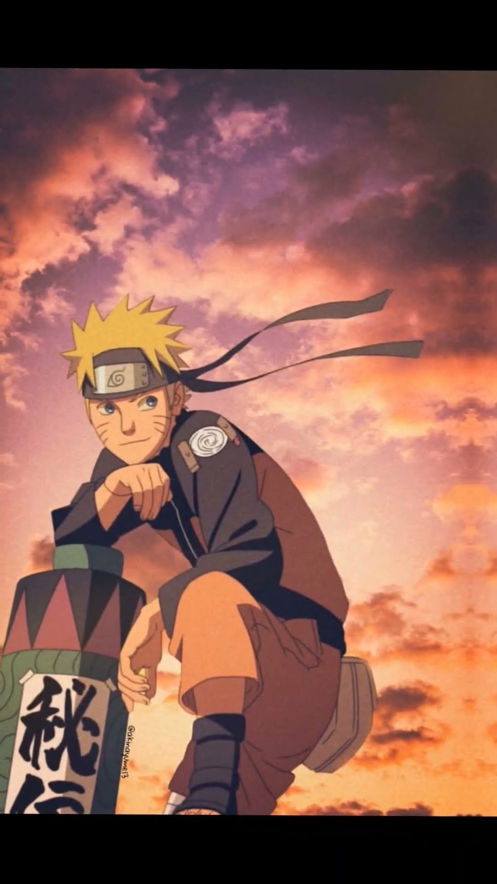 Anime Naruto ngầu hình ảnh chiến binh mạnh mẽ và kiên cường