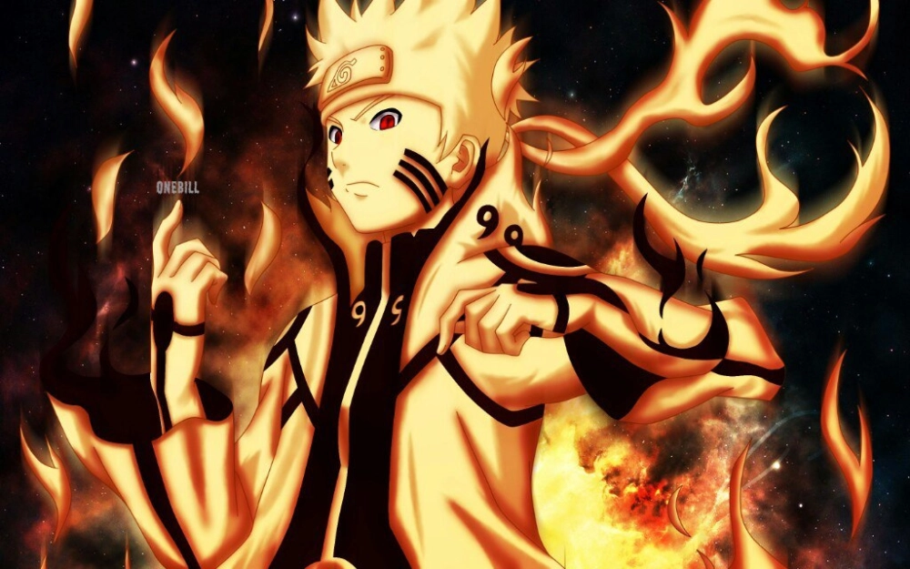 Hình Naruto siêu ngầu thần thái chiến đấu đầy uy lực