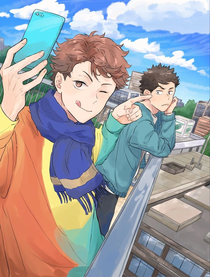 Oikawa Tooru X Iwaizumi Hajime bộ đôi huyền thoại của Aoba Johsai