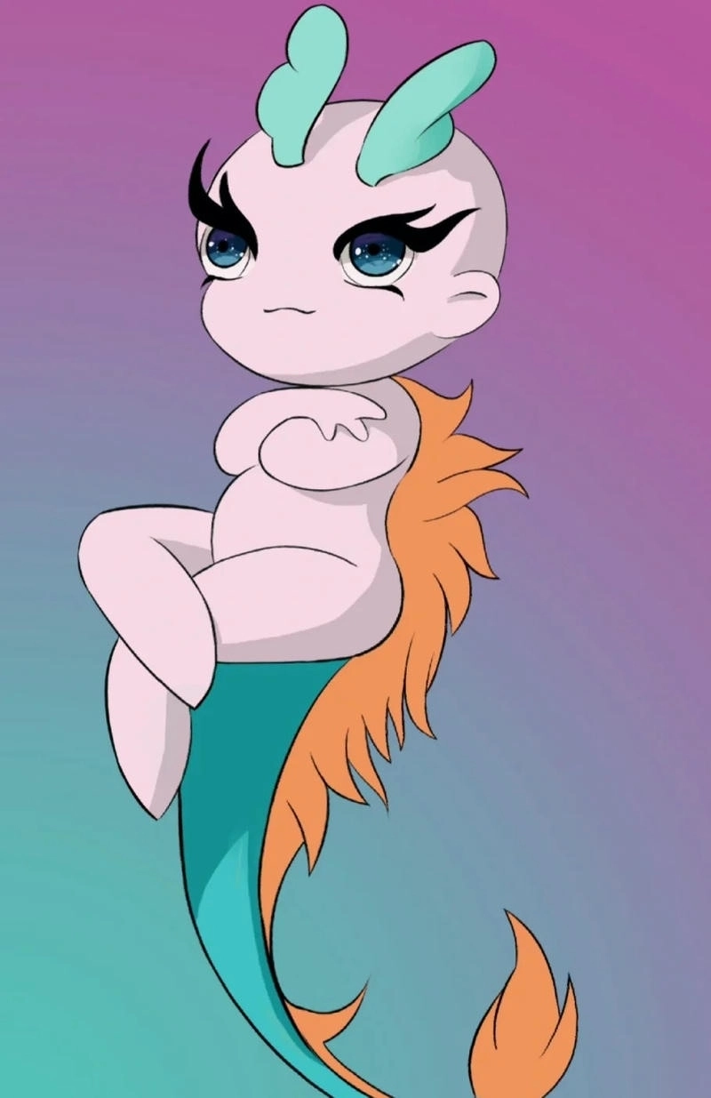 Ngắm bé rồng chibi dễ thương lạ thường