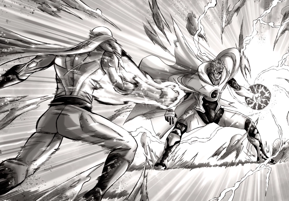 Blast Saitama hai nhân vật bí ẩn và mạnh mẽ nhất của Hiệp hội Anh hùng