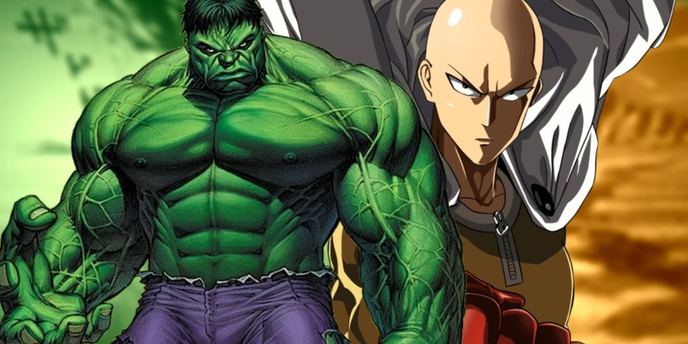 Hulk vs Saitama khi cơn thịnh nộ bất tận đối đầu với sức mạnh vô hạn
