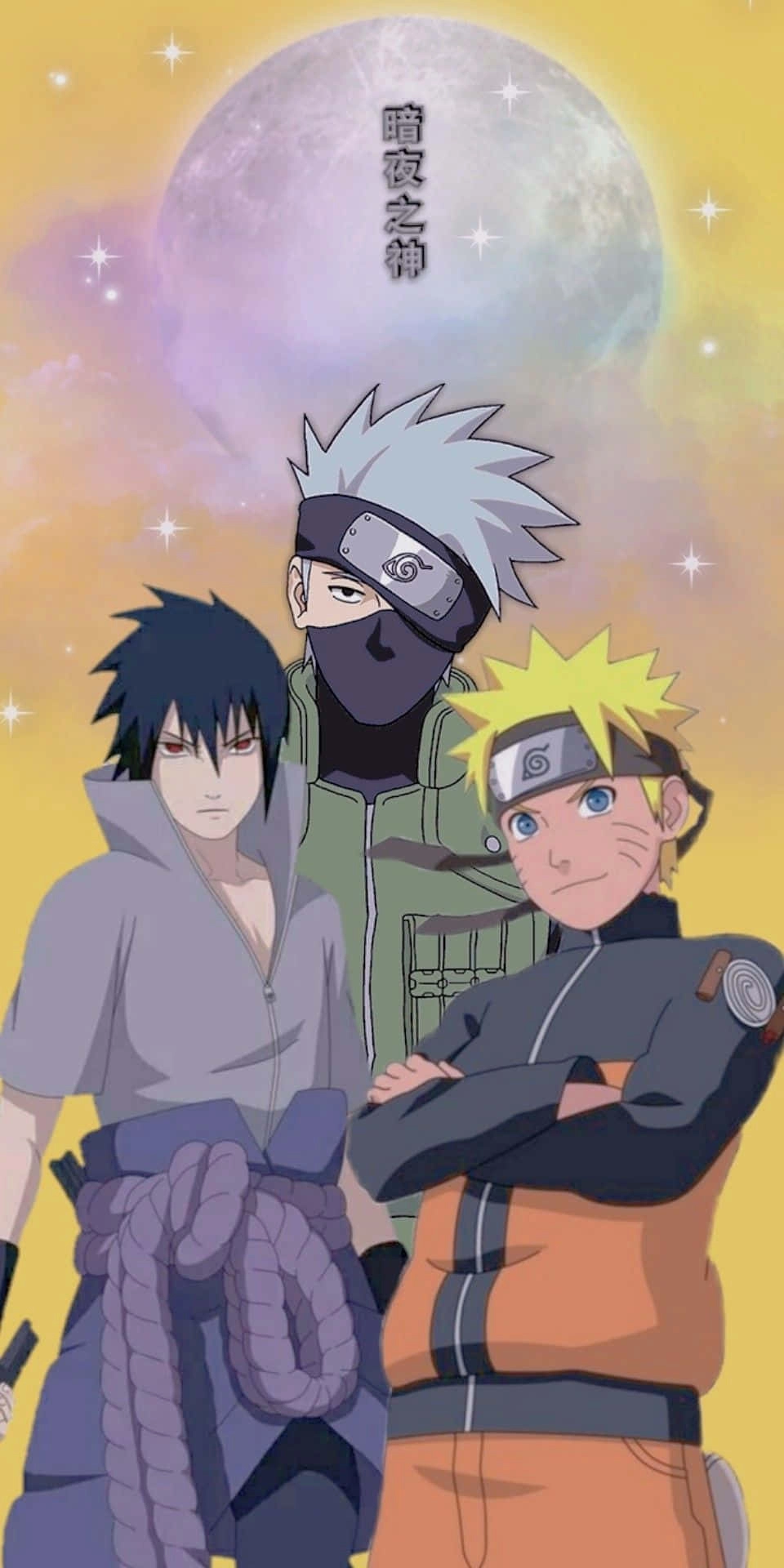 Kakashi Naruto Sasuke thầy trò đồng hành qua bao trận chiến