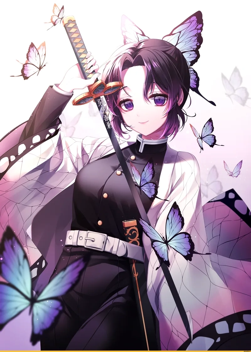 Anime Kocho nữ kiếm sĩ sở hữu phong cách riêng