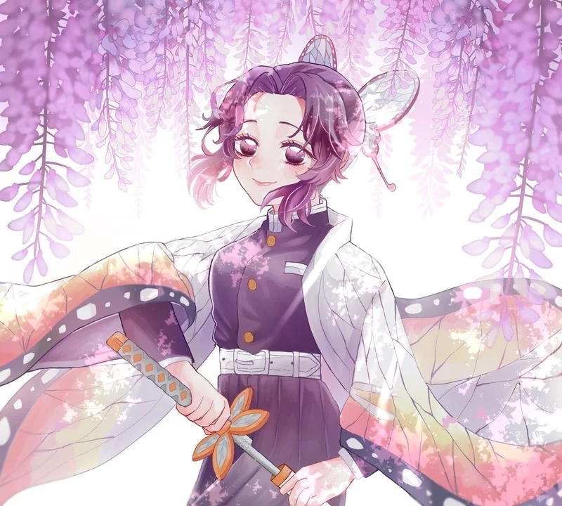 Butterfly Kimetsu nữ trụ cột với vẻ đẹp bí ẩn