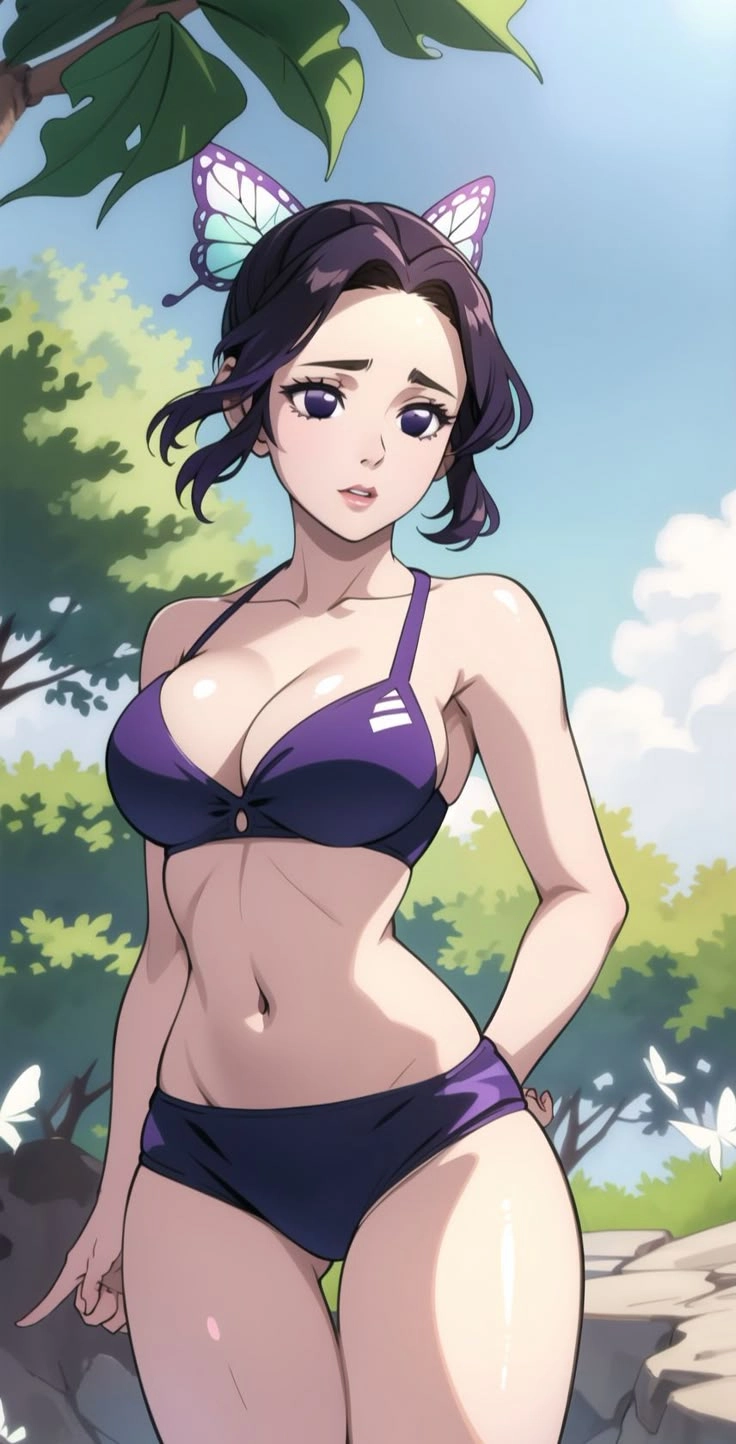 Shinobu mặc bikini hình ảnh quyến rũ khó cưỡng