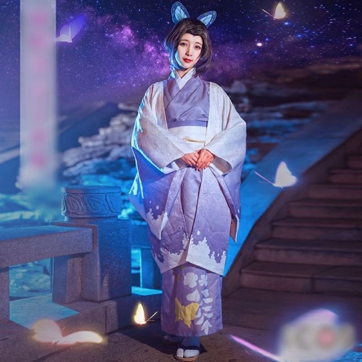 Kimetsu No Yaiba Cosplay Shinobu mang vẻ đẹp thanh nhã