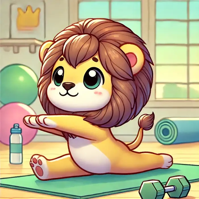Thư viện hình ảnh sư tử chibi cực đáng yêu cho bạn tải