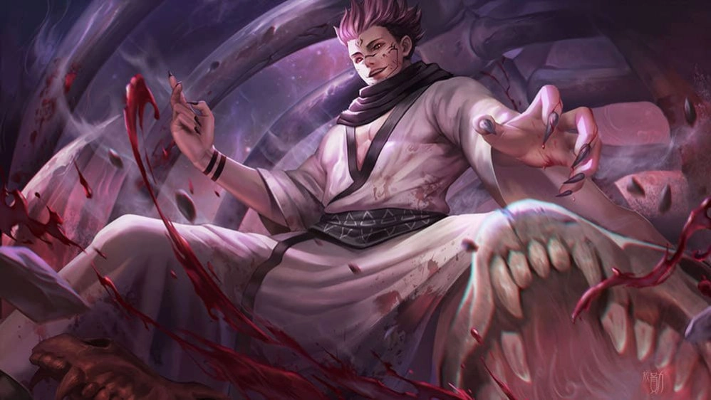 Sukuna anime phiên bản hoạt hình đầy uy lực