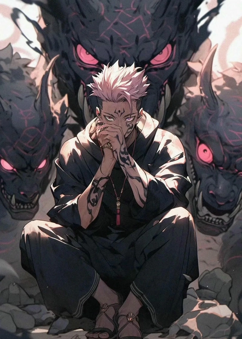 Ryomen Sukuna manga hình ảnh sắc nét trong truyện