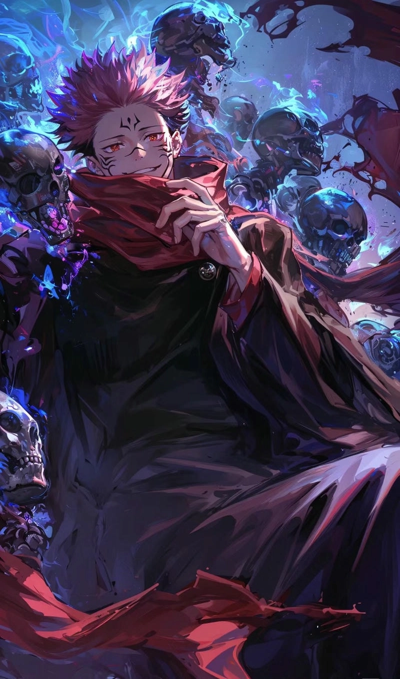 Sukuna eye đôi mắt tà ác đầy uy lực