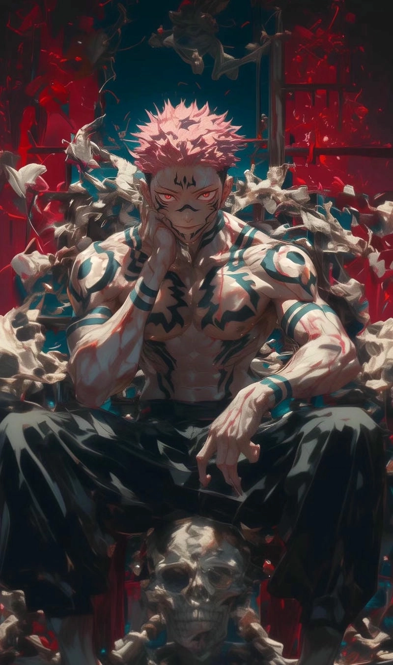 Sukuna 4 tay tạo hình quỷ vương đỉnh cao