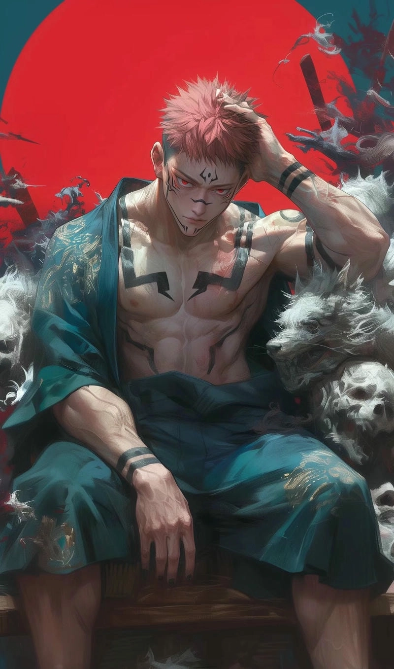 Sukuna anime vanguards hình tượng chiến binh đáng gờm