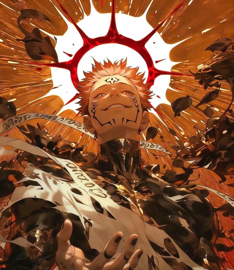 Ryomen Sukuna true form hình dạng thật sự đáng sợ