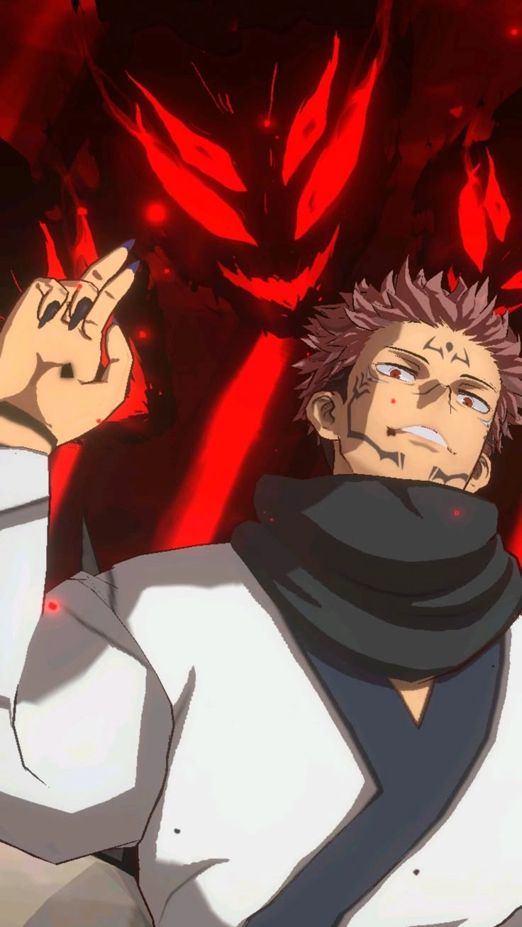 Sukuna kết ấn động tác triệu hồi sức mạnh tà ác