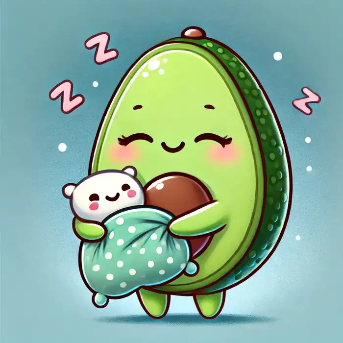 Học ngay cách vẽ quả bơ chibi dễ thương đơn giản