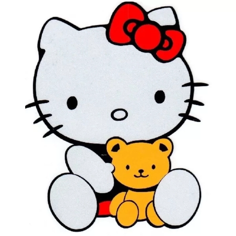 Giúp bé thư giãn với tranh tô màu con mèo kitty cực xinh