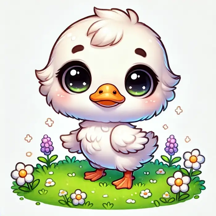 Lưu về bộ sưu tập hình vịt chibi mới nhất