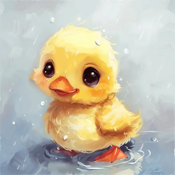 Chiêm ngưỡng bé vịt cute làm ai cũng tan chảy