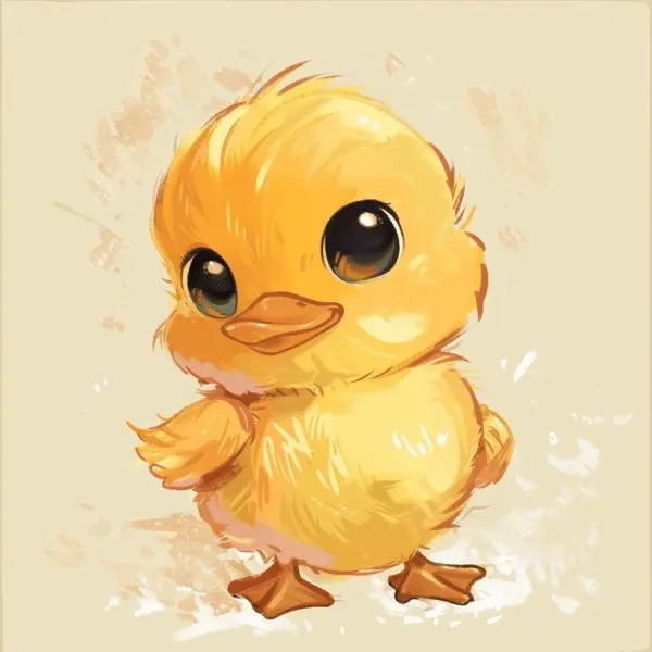 Dành riêng cho tín đồ yêu con vịt chibi cute