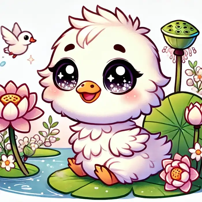 Tự tay vẽ con vịt cute chibi thật dễ dàng