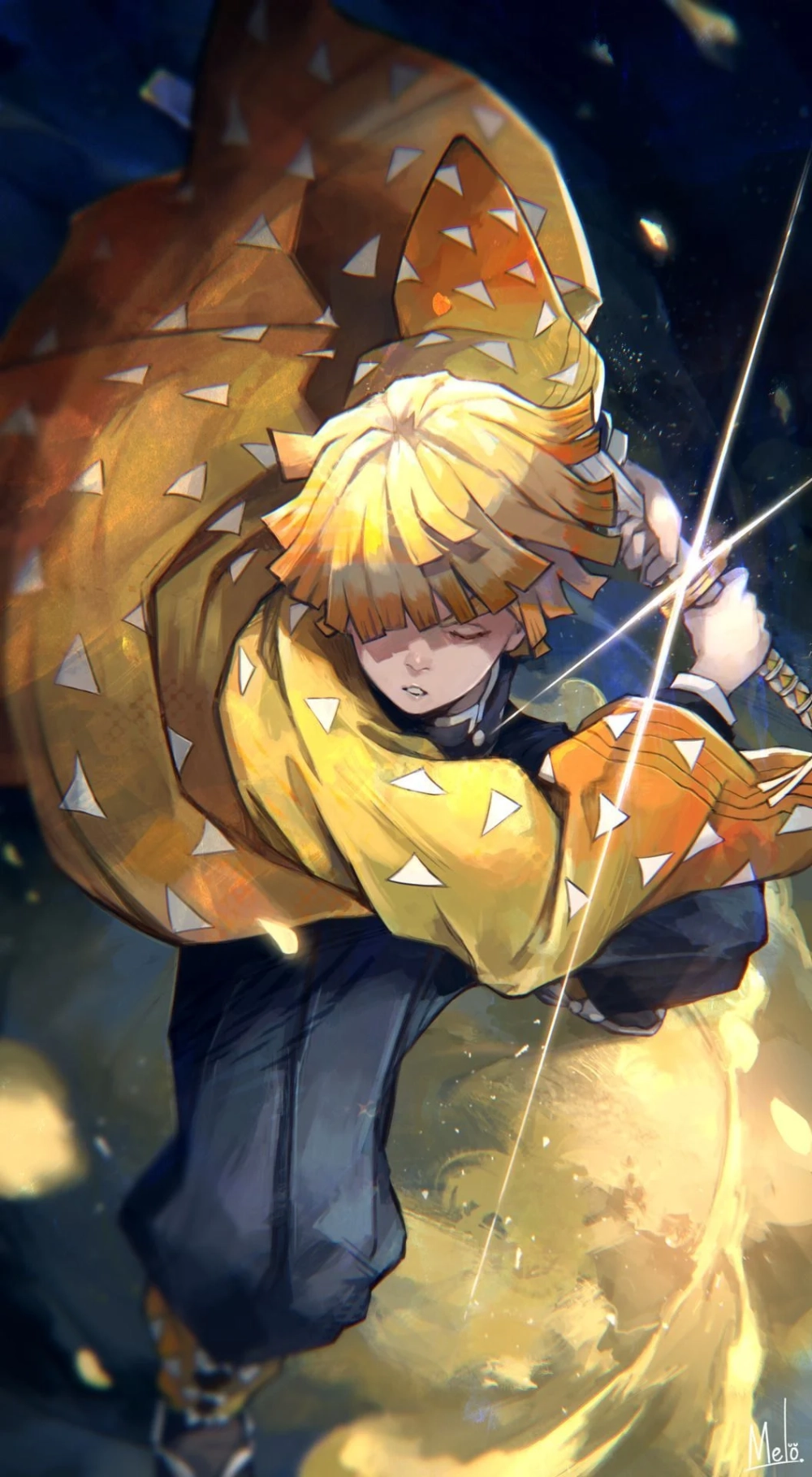 Manga Kimetsu Yaiba Zenitsu hành trình trưởng thành của nhân vật