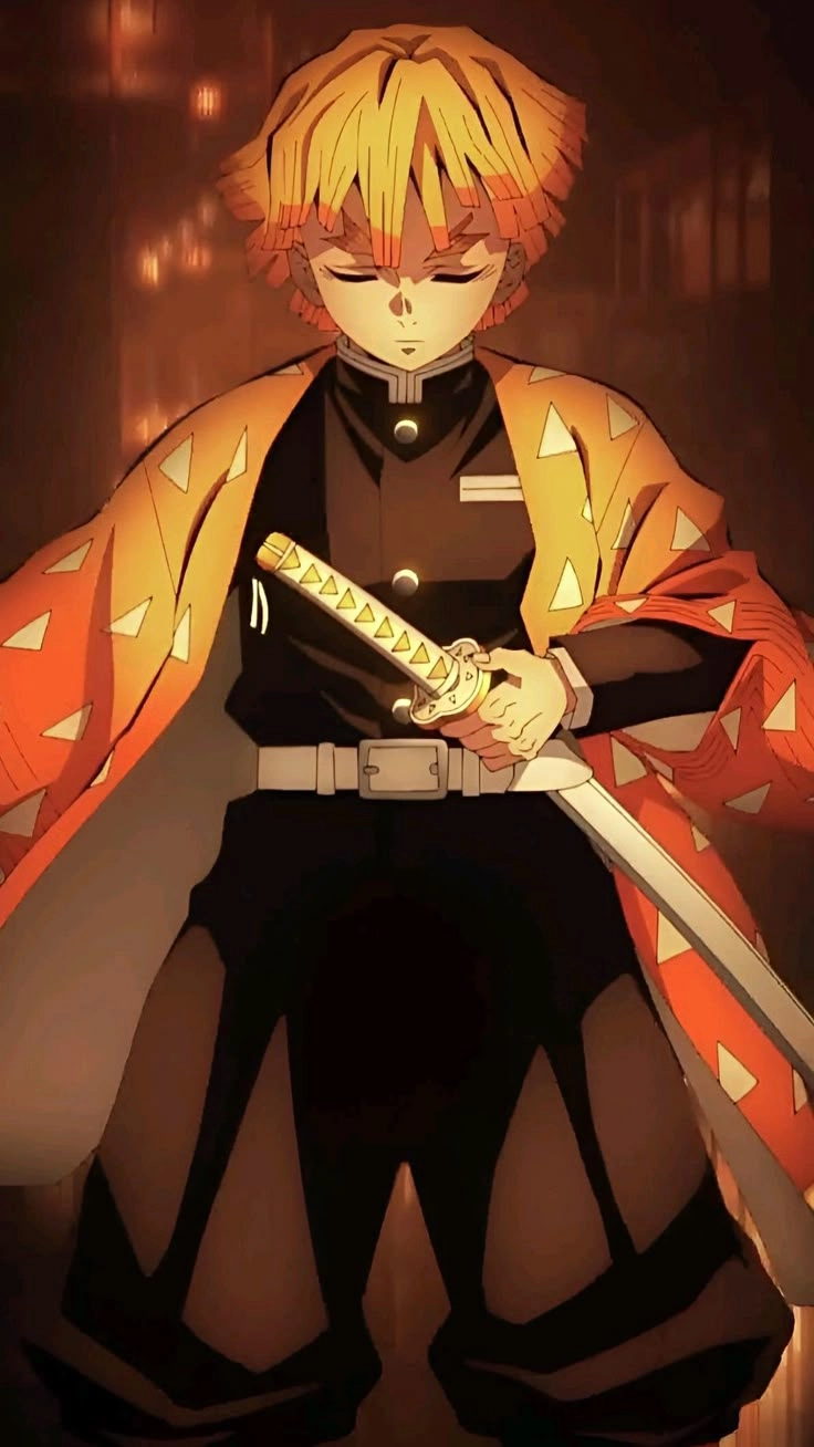 Ảnh Kimetsu Yaiba Zenitsu những khoảnh khắc đáng nhớ