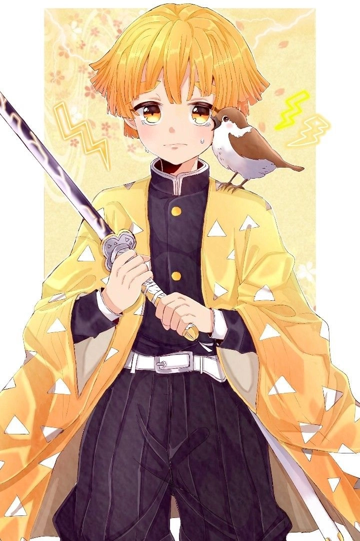 Zenitsu fanart những bức vẽ sáng tạo về chàng kiếm sĩ