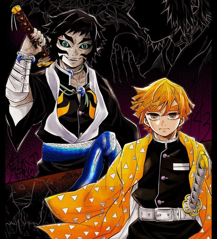 Kaigaku x Zenitsu mối quan hệ sư huynh đệ đầy bi kịch