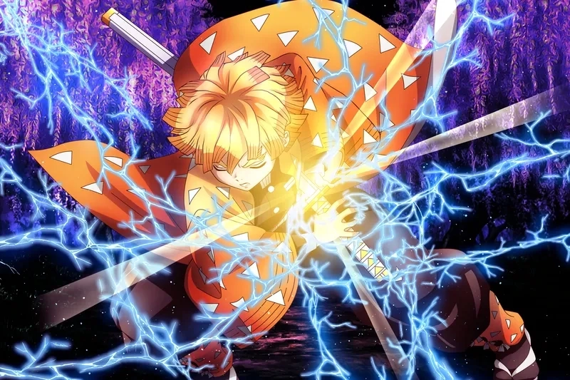 Hình nền Kimetsu Yaiba Zenitsu bộ sưu tập không thể bỏ qua