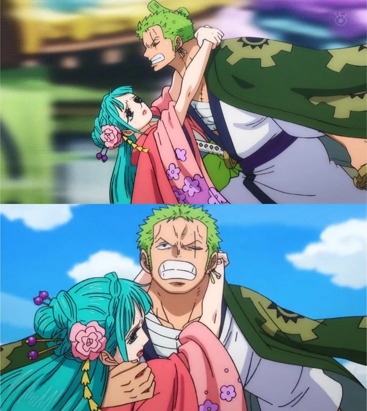 Hiyori x Zoro sự gắn kết giữa công chúa Wano và kiếm sĩ Mũ Rơm