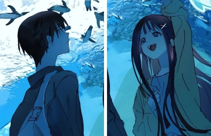 Cùng nhau tỏa sáng với cặp đôi cute anime