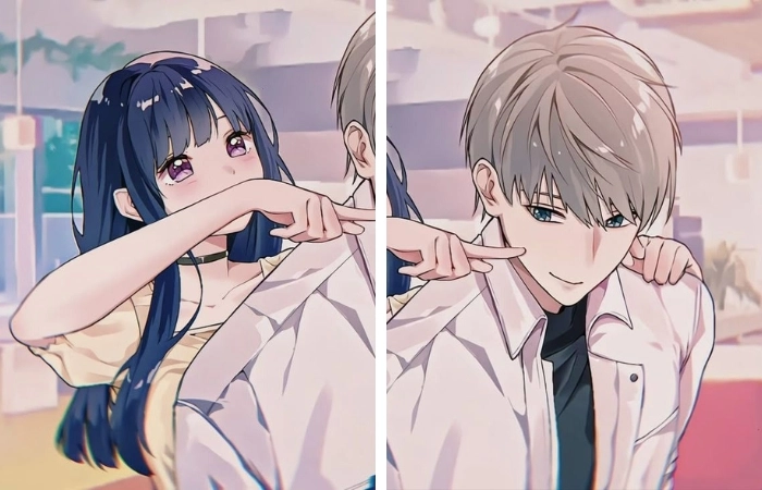 Gây thương nhớ với hình anime cặp nữ