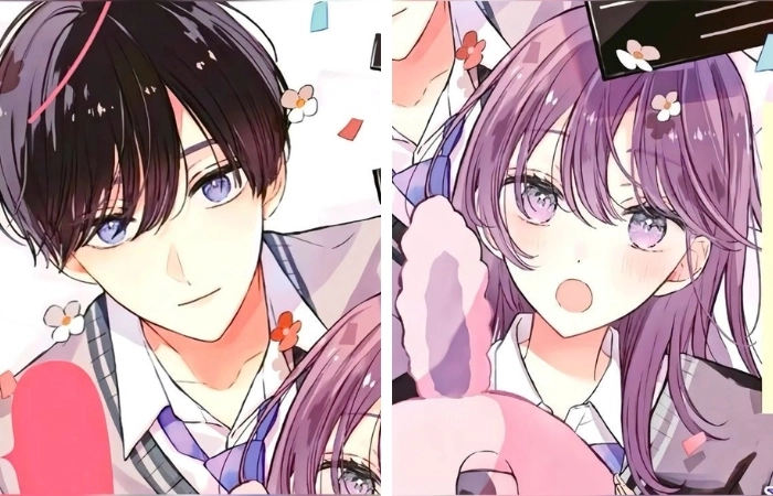 Gần nhau hơn với hình anime đôi cute
