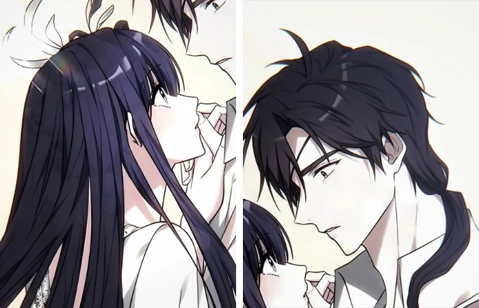 Gắn bó yêu thương cặp đôi đáng yêu anime