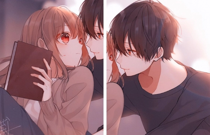 Nét lạnh ngầu từ hình anime cặp đôi ngầu