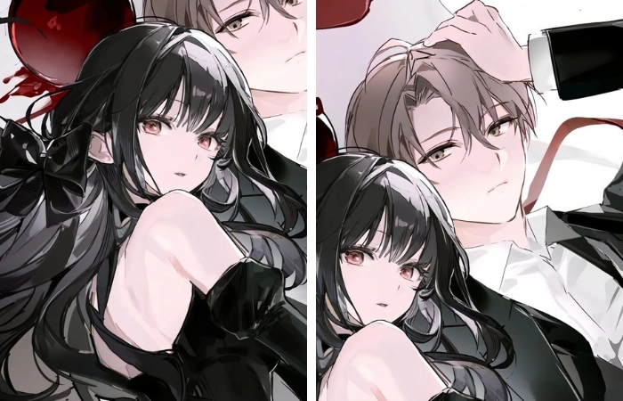 Đôi bạn chất lừ cặp đôi anime ngầuv