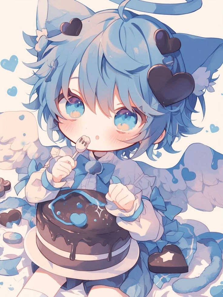 Ảnh anime cute chibi nam mang phong cách anime dễ thương