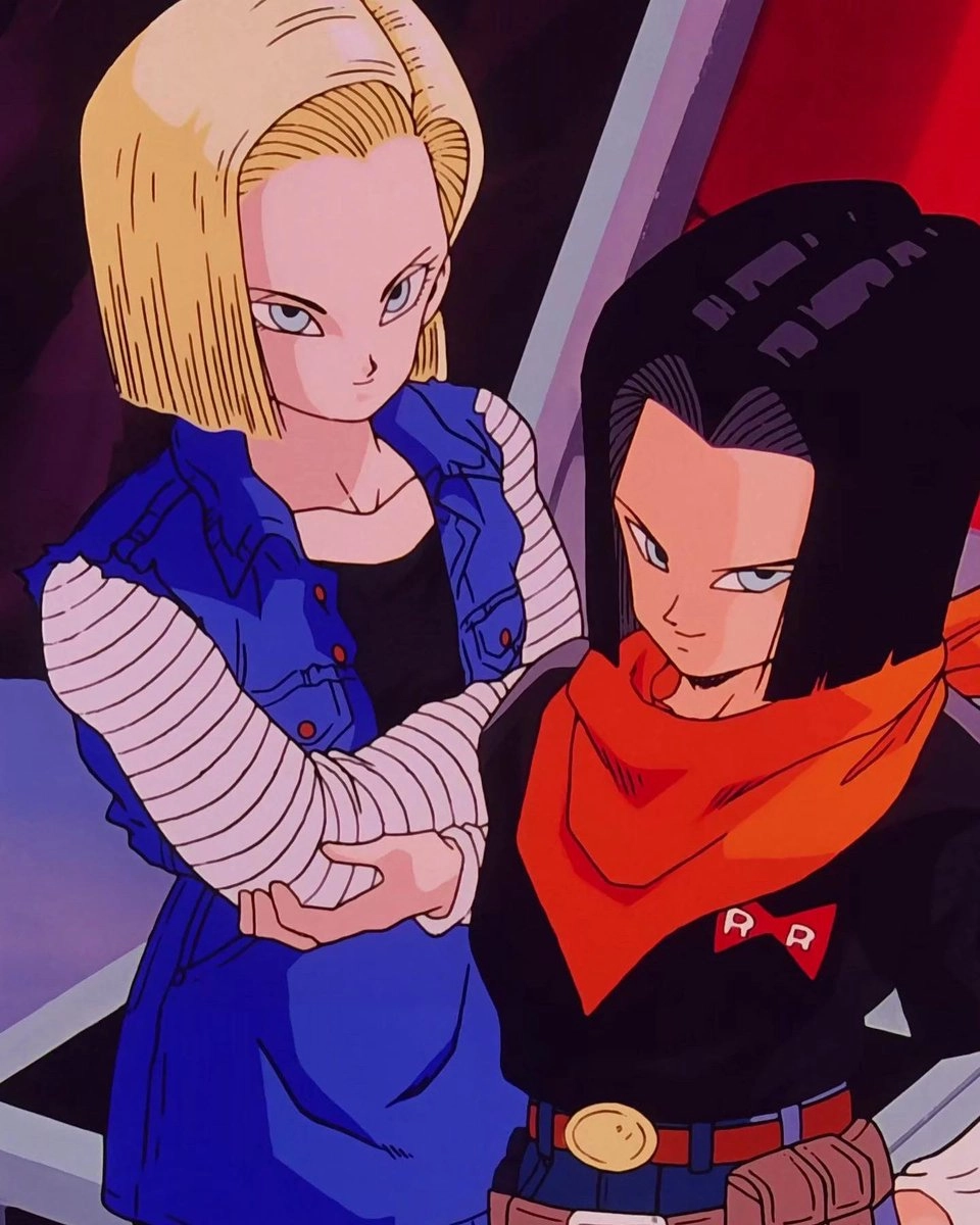 Android 18 and 17 cùng chiến đấu với sức mạnh vượt trội trong Dragon Ball