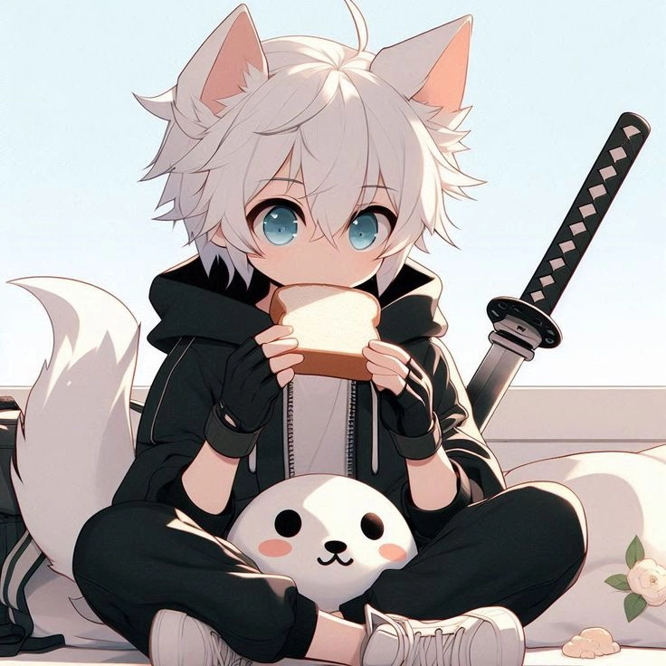 Ảnh chibi nam ngầu thể hiện phong cách mạnh mẽ, đầy ấn tượng