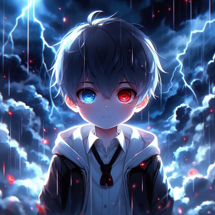 Ảnh anime nam ngầu chibi kết hợp sự đáng yêu và cá tính mạnh
