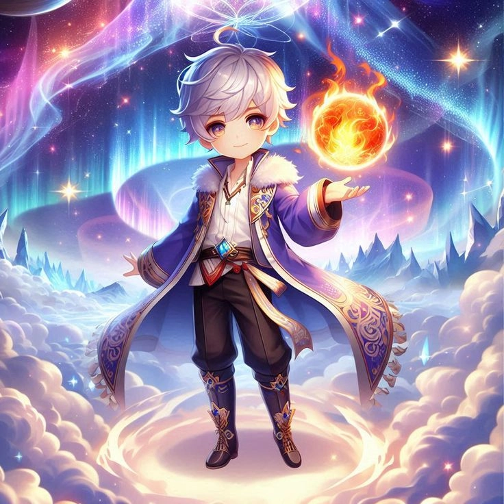 Ảnh anime cute nam chibi giúp avatar thêm phần dễ thương, thu hút