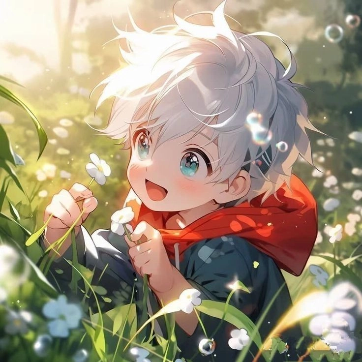 Anime cute chibi nam giúp avatar thêm sinh động và thu hút