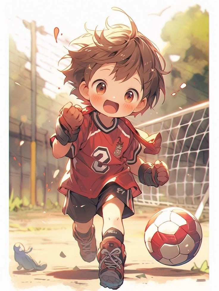 Anime chibi cute nam mang phong cách trẻ trung và tươi mới