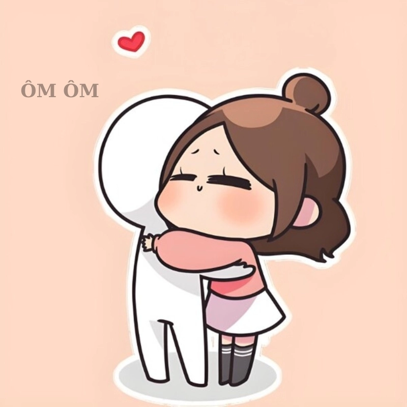 Ôm ôm meme dễ dàng mang lại những cảm xúc vui vẻ và đáng yêu