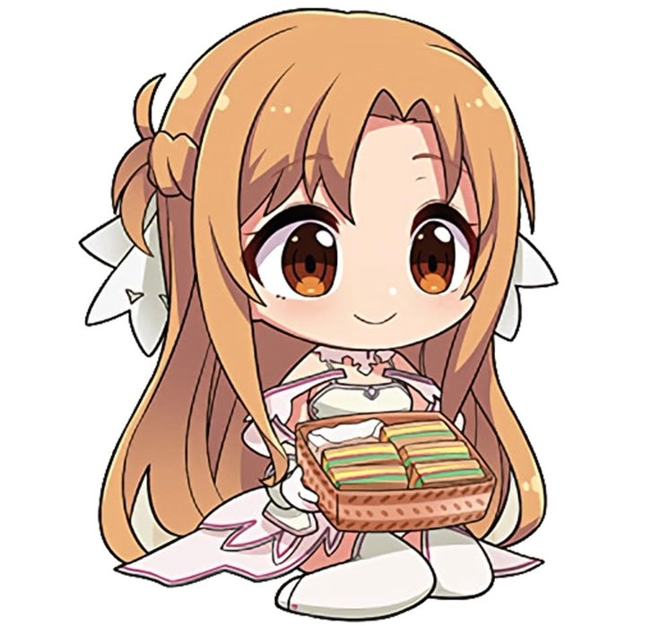 Yuuki Asuna chibi mang nét hồn nhiên đầy cuốn hút