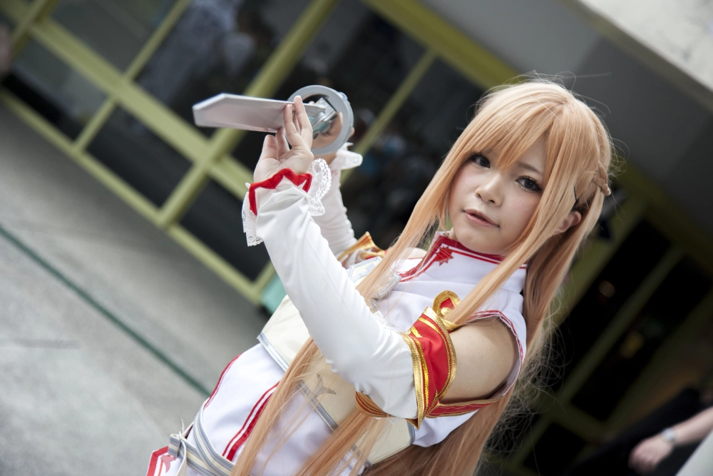 Cosplay anime Asuna hút mắt với từng đường nét